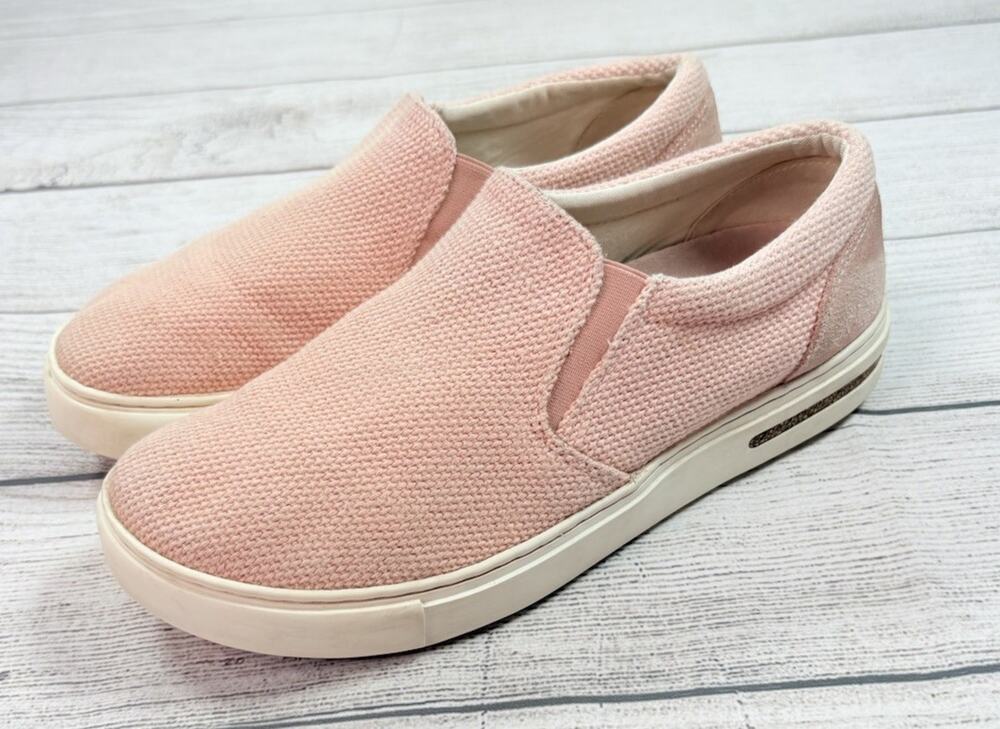 Birkenstock Oswego Womens Slip on Casual Shoes Pink Sneakers Size EU 39